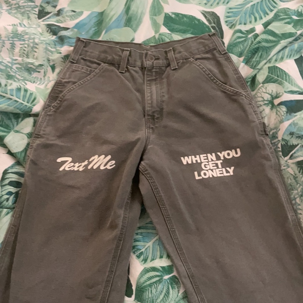 Ghosted Garments Lonely Ghost carhartt cargo pants TMWYGL